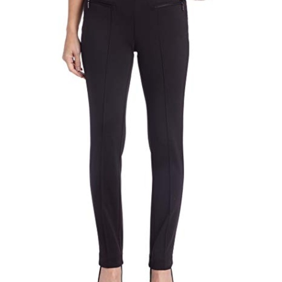 Rafaella Women's Ponte Comfort Slim Leg Pant, Blac - Picture 1 of 2
